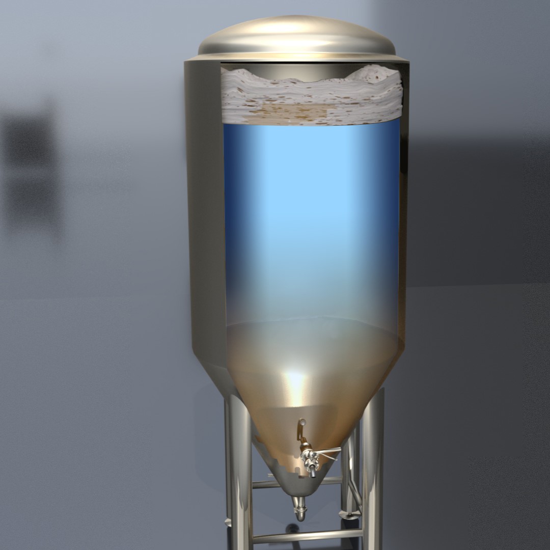 啤酒發(fā)酵時發(fā)酵罐熱量變化